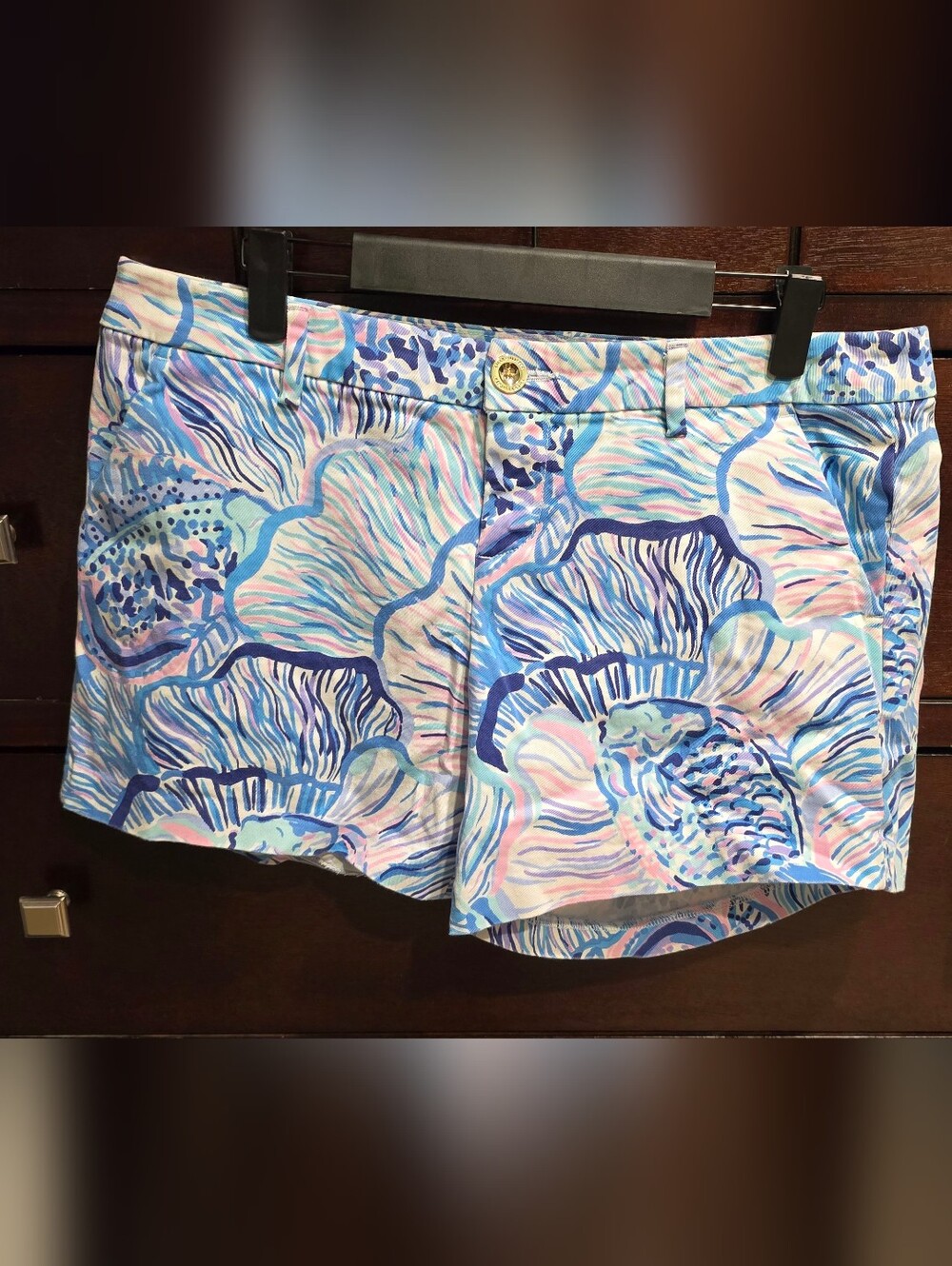 Lilly Pulitzer Pastel Floral Print Shorts - Pink, Blue & Lavender